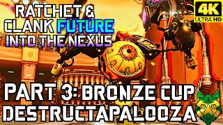 PS54K Ratchet amp Clank Into The Nexus Part 3 The Bronze Cup No Commentary  RhoxieRomps [upl. by Idet]