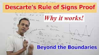 An amazing proof Proving Descartes Rule of Signs Understanding why it works [upl. by Idelia]