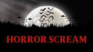 Scary Sound Effects Horror Scream [upl. by Dehnel]