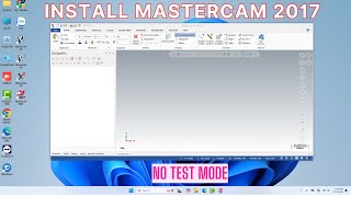 Install mastercam 2017 [upl. by Grof105]