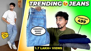 🔥5 Must Have BUDGET JEANS For Men 2024  UNDER 500  Amazon Haul [upl. by Anaic]