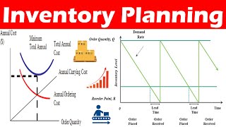 Basic Concepts of Inventory Planning EOQ calculation Continuous amp Periodic Ordering Model [upl. by Trakas]