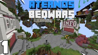 PLUGİNLER VE LOBİ  ATERNOS BEDWARS SERVER KURMA ◆ BÖLÜM 1 ◆ [upl. by Elleirol]