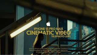 iPhone 15 Pro Max  Cinematic Video  Telephoto Lens  4K Apple Log cinematicvideo iphone15promax [upl. by Freiman857]