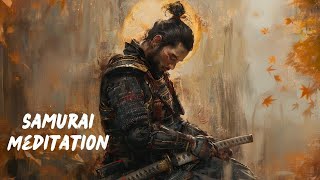 samurai meditation for InnerStrength music amp ambient waterfall [upl. by Ainslee]