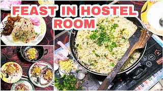 FEAST IN HOSTEL ROOM  IPGMER MEDICAL COLLEGE  HOSTEL LIFE  VLOG WITH BMG [upl. by Matthew787]