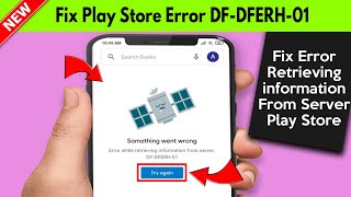 How To Fix error retrieving information from server DFDFREH01 PLAY STORE  Tech Expert [upl. by Enahsed]