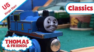 Thomas In Trouble Thomas Breaks The Rules  US Dub Ringo Starr  Thomas Wooden Railway [upl. by Roseline981]