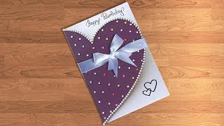 Handmade Birthday card Pop up card [upl. by Aracaj536]