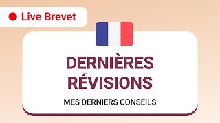 🔴 LIVE BREVET 2024 Dernières révisions  Mes derniers conseils [upl. by Aleksandr462]