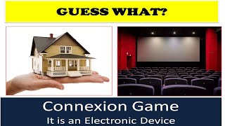 Guess What Technical ConnexionConnection game ElectronicsGuess the Electronic device [upl. by Gobert]