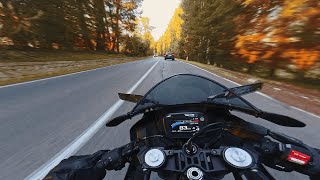 FAST CORNERS WITH THE R125  4K 60FPS [upl. by Gemperle971]