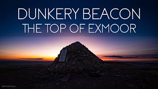 Dunkery Beacon  The highest point on Exmoor  Stunning cloud inversion and sunsetPanoramic views [upl. by Zuzana]