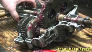 MTD Transaxle Basic Rebuild Replacing all Bearings Part 2 of 2 [upl. by Luemas890]