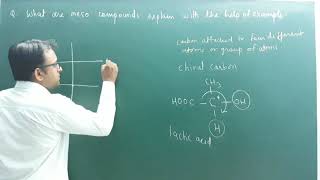 What are meso compounds Why they are optically inactive Haloalkane and haloarenes [upl. by Mercola]