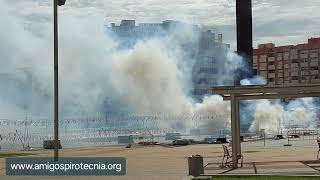 MASCLETA CELEBRACIONES 9 OCTUBRE MISLATA VALENCIA PIROTECNIA DEL MEDITERRANEO [upl. by Sremlahc660]