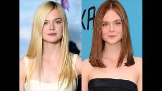 Elle Fanning Explains Her New Brunette Hair Color Its Very Strange—Watch Now [upl. by Pascoe344]