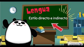 Estilo directo e indirecto 4º [upl. by Mallen197]