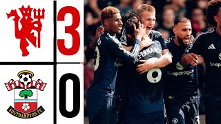 Southampton vs Man United 02 Highlights  Premier League 2425 Matthijs de Ligt amp rashford Goal [upl. by Chari]