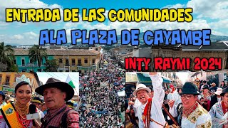 LAS MEJORES FIESTAS DE SAN PETRO EN CAYAMBE 2024 [upl. by Kallman]