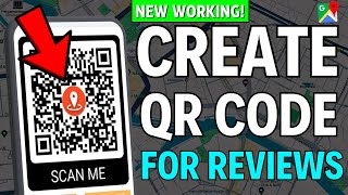 How to Create QR Code for Google Reviews 2024 [upl. by Llenil991]