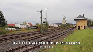 Ausfahrt 077 033 in Pressath [upl. by Bautista613]