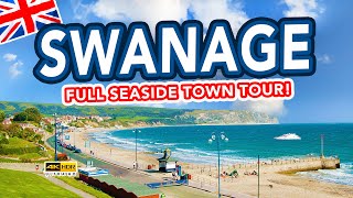 SWANAGE  Full tour of seaside holiday town Swanage Dorset [upl. by Ahsinert866]