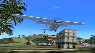 FSX Multiplayer St Barts Landing Competition Results Top 10 [upl. by Wycoff]