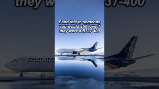 Nolinor Aviation  Send This To Someone You Would Still Love If They Were A B737400 [upl. by Elleahcim]