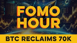 FOMO HOUR 85  BTC IS BACK ON TOP [upl. by Gianni]