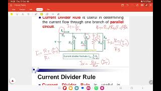 Chapter 1 Voltage Divider Rule Current Divider Rule amp Thevenins Theorem [upl. by Adnola]