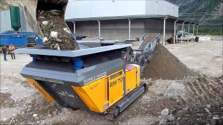 Rubble Master RM70 GO Ottem1wmv [upl. by Nnylahs]