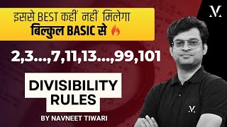 Divisibility Rules  Calculation Technique  Number System  Class 10  By Navneet Sir [upl. by Eedeed]