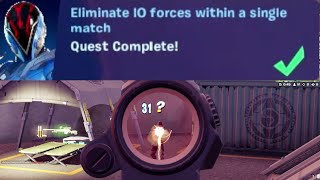 Eliminate IO Forces Within a Single Match  Fortnite [upl. by Dewey]