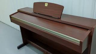 Yamaha Clavinova CLP220 digital piano in mahogany finish stock number 23099 [upl. by Lincoln]