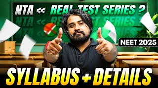 PW Real Test Series  Full Syllabus Details for Class 11th  NEET  NEET 2025 [upl. by Bettye340]