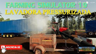 LAVADORA PRESSURIZADA LAVA A RAPIDO MOVEL FARMING SIMULATOR 19 [upl. by Yenrab600]