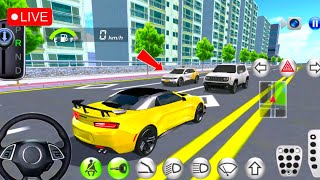 3D Driving Class Simulation  Funny Police Officer Refuel His Super Car Gas Crazy Driving Gameplay [upl. by Reidar]