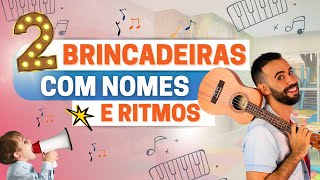 Brincadeira Musical com Nomes Aula de Boas Vindas com Música [upl. by Ailic]