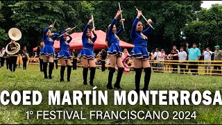 COED Prof Martín Romeo Monterrosa  1° Festival Franciscano de Bandas de Paz [upl. by Vernor314]