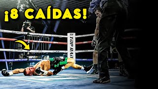 La BRUTAL PELEA que tuvo 8 CAÍDAS  Zepeda vs Baranchyk [upl. by Cressi]