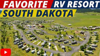 CampingRving in South Dakota Best Rv Park Elkhorn Ridge Rv ParkSturgis RallyFull Time Rv [upl. by Vivyan26]