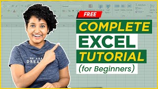 Complete MS Excel Tutorial for Beginners  Part 2 of 3  with Download link [upl. by Llyrrad]