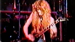 Megadeth  Live In Poughkeepsie 1988 Full Concert mG [upl. by Nye]