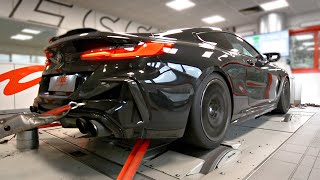 800HP BMW M8 Competition with FULL Akrapovic Exhaust amp Stage 2 DYNO PULLS  LOUD SOUNDS 💥 [upl. by Lapides]