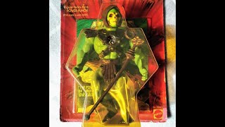 Skeletor Figure Masters of the Universe 1983 Mattel Carded Vintage [upl. by Sallyanne543]