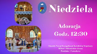 Adoracja Transmisja Online Czatachowa 01122024 r Godz 1230 [upl. by Jemie]