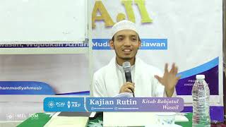 FOLLOWUP Angkatan AR Fachruddin PCIM Mesir Maddah Fiqh Syafiii Pertemuan 1 [upl. by Ferne]