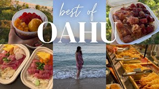 Everything You MUST Do  Eat in Oahu Hawaii  My Top 8 Food Spots on the Island [upl. by Gora301]