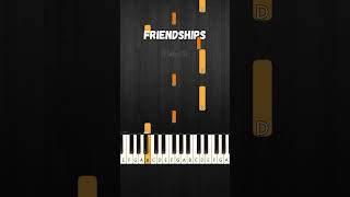 Friendships Lost My Love  Pascal Letoublon ft Leony Easy Piano Tutorial [upl. by Barnie]